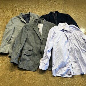 4 Piece Bundle-3 Banana Republic Blazers and a Ted Baker Shirt